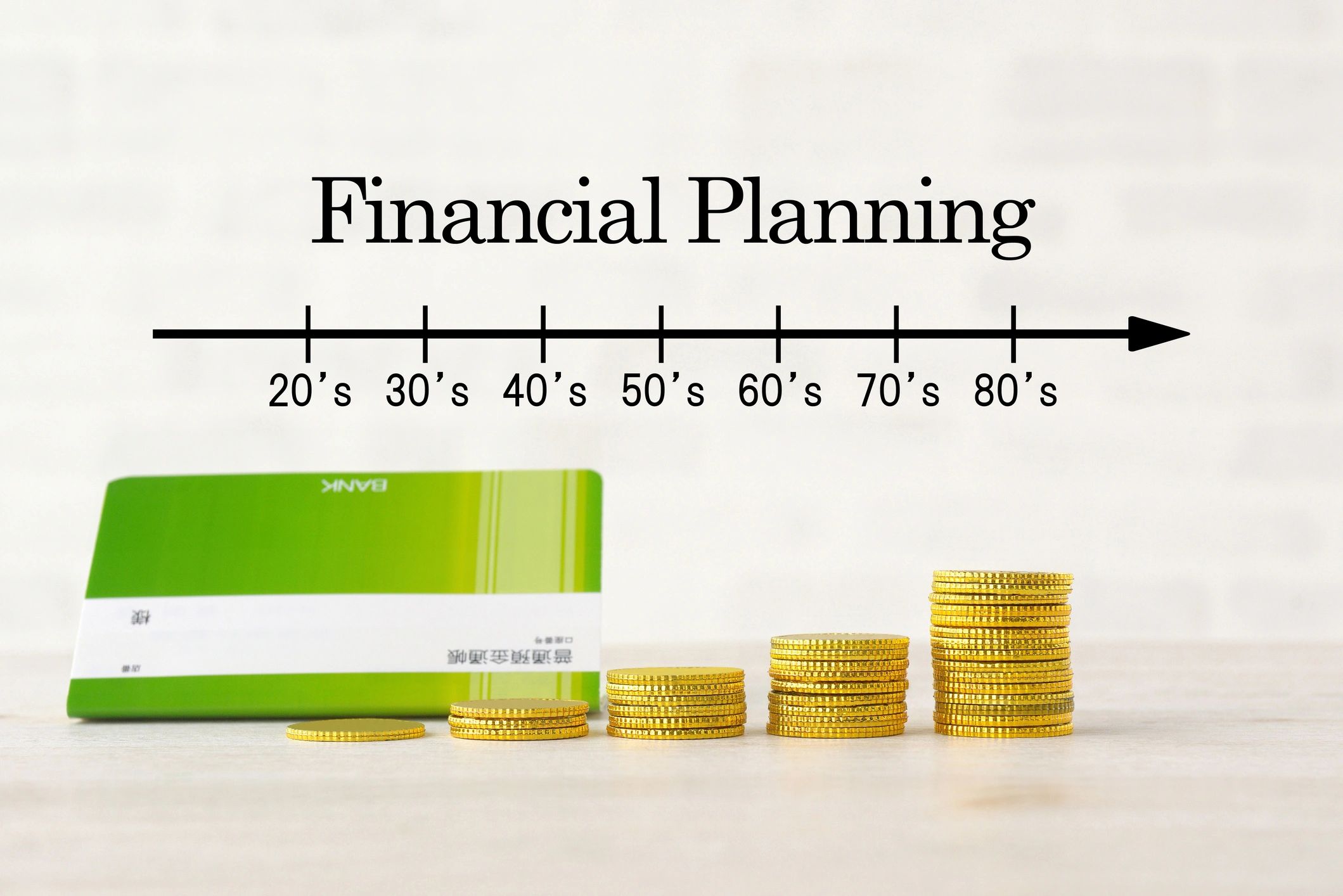 Financial growth concept representing retirement planning